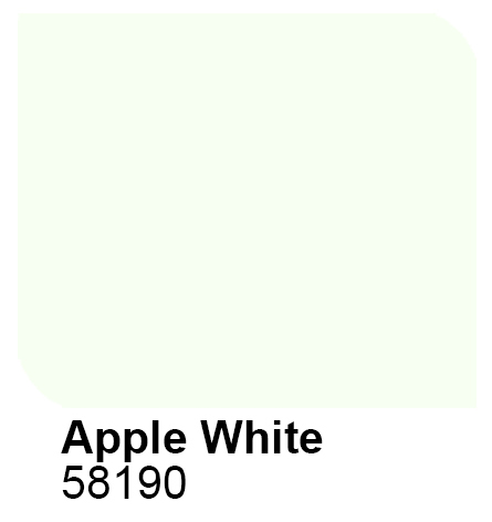 APPLE WHITE